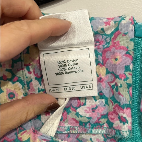 Vintage Laura Ashley Baby Doll Midi Dress - Picture 3 of 8